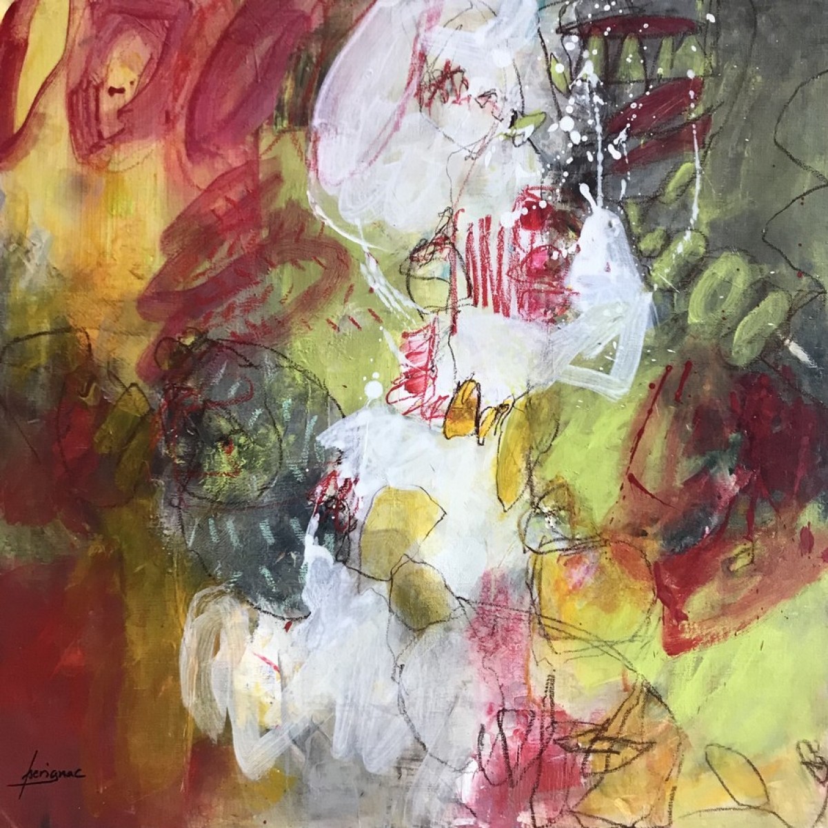 Entropie 2, de Francine Scrignac The Art Cycle