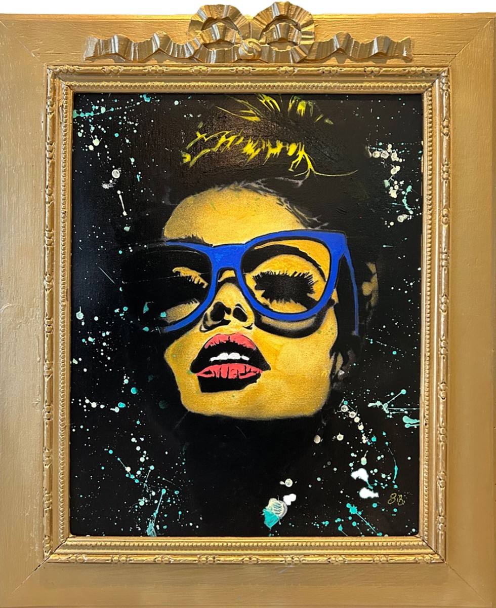 Audrey black, de Franck Lobbe The Art Cycle