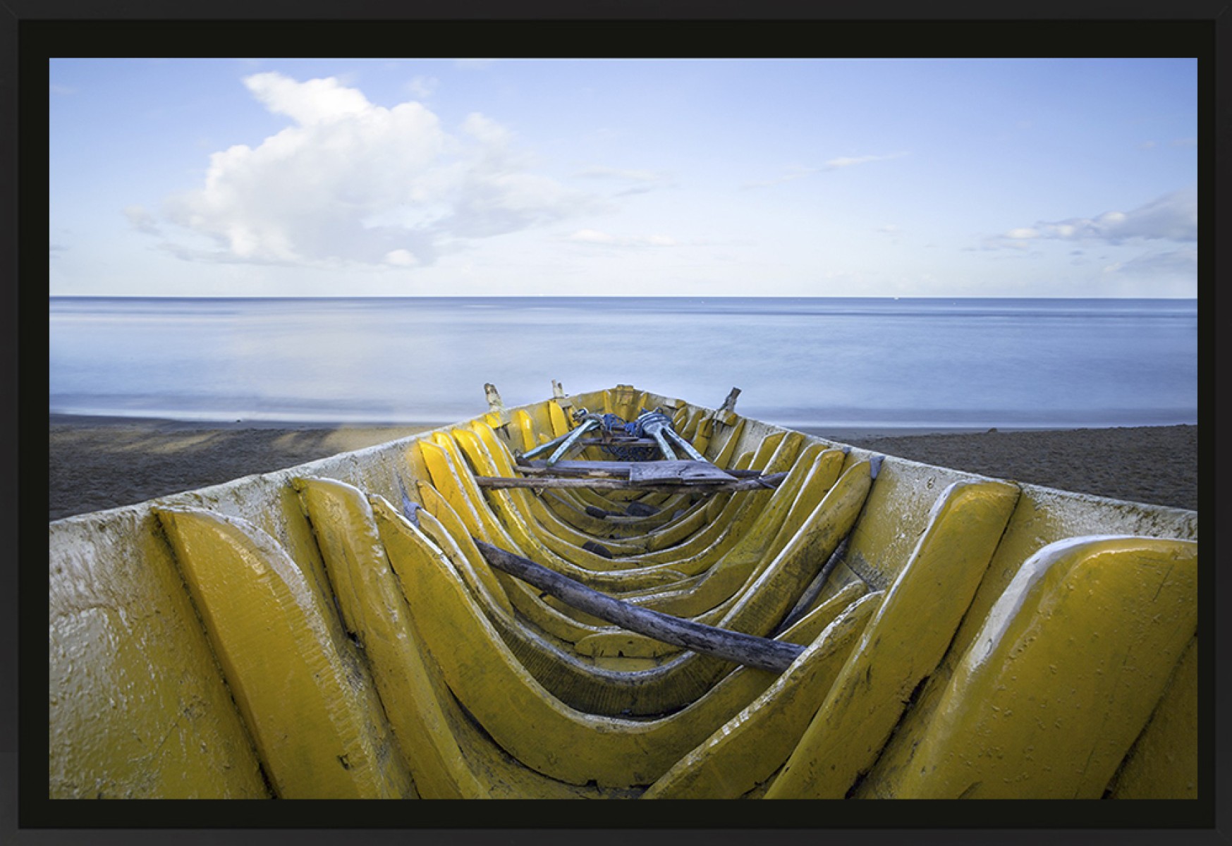 La barque jaune, de Franck Nemni The Art Cycle