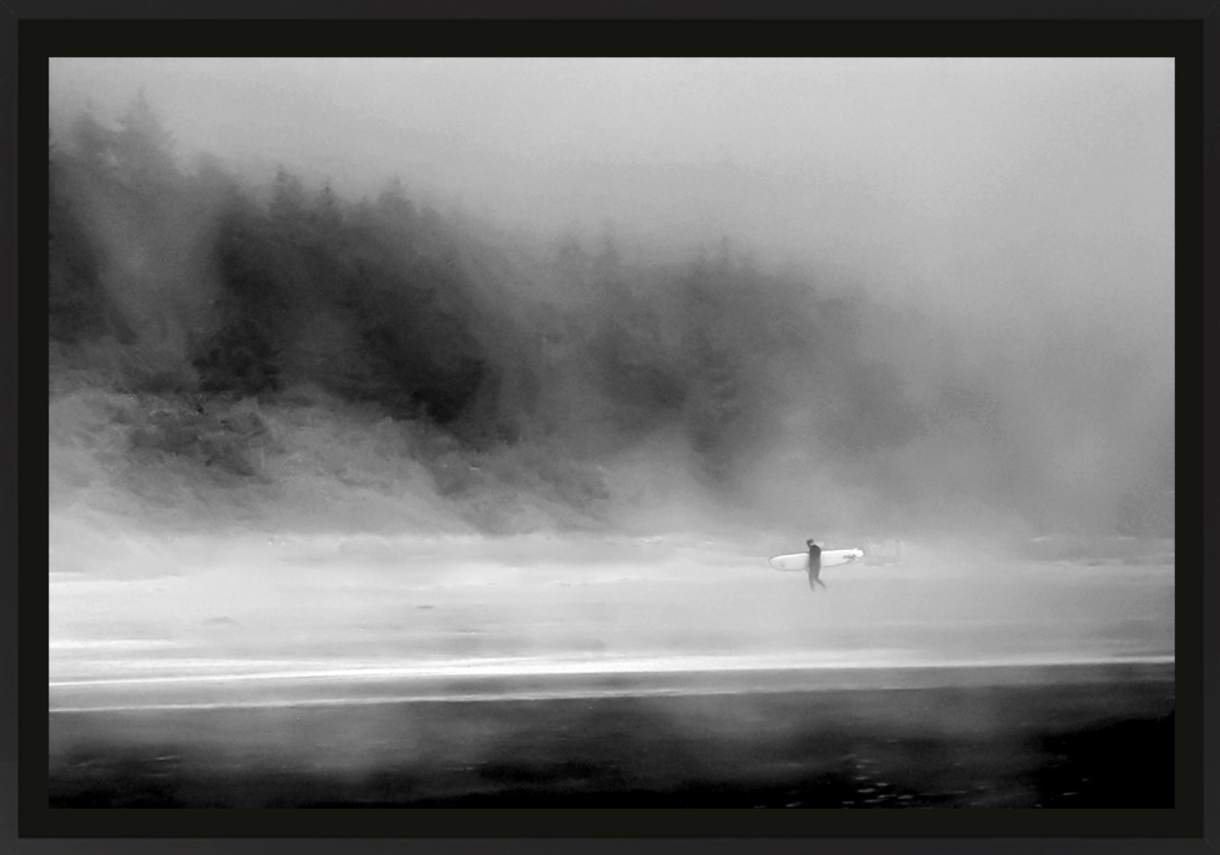 Surfeur dans la brume, de Franck Nemni The Art Cycle