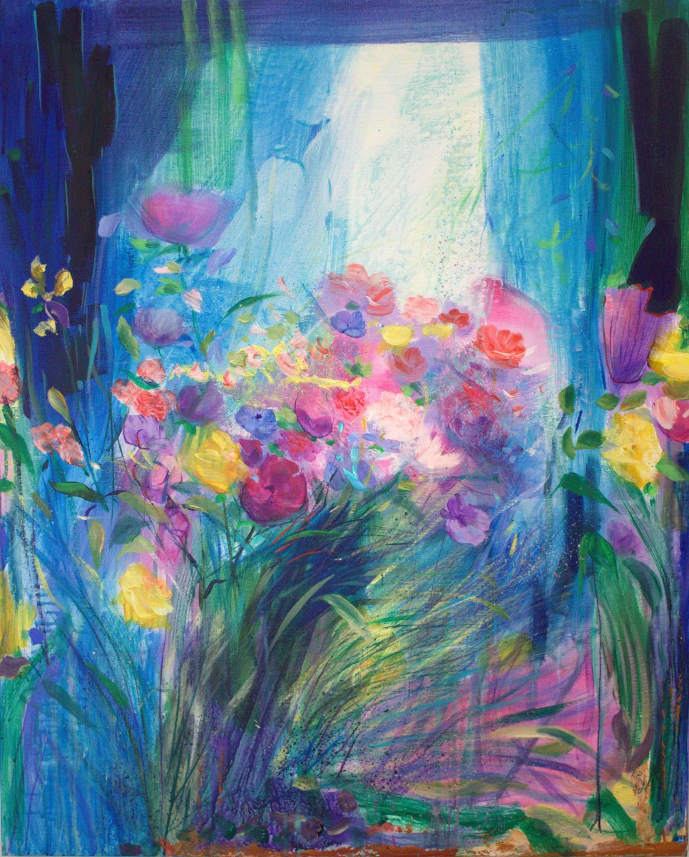  Traversant nue comme Flore le jardin, de François Pagé The Art Cycle