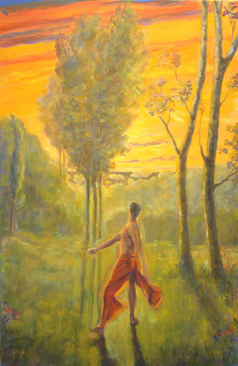  Apollon louant le coucher d'Hélios..., de François Pagé The Art Cycle
