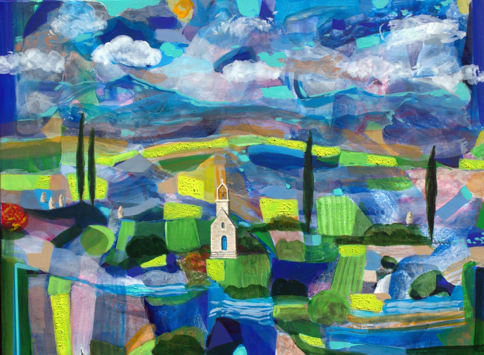 Après les averses, les jeunes champs..., de François Pagé The Art Cycle