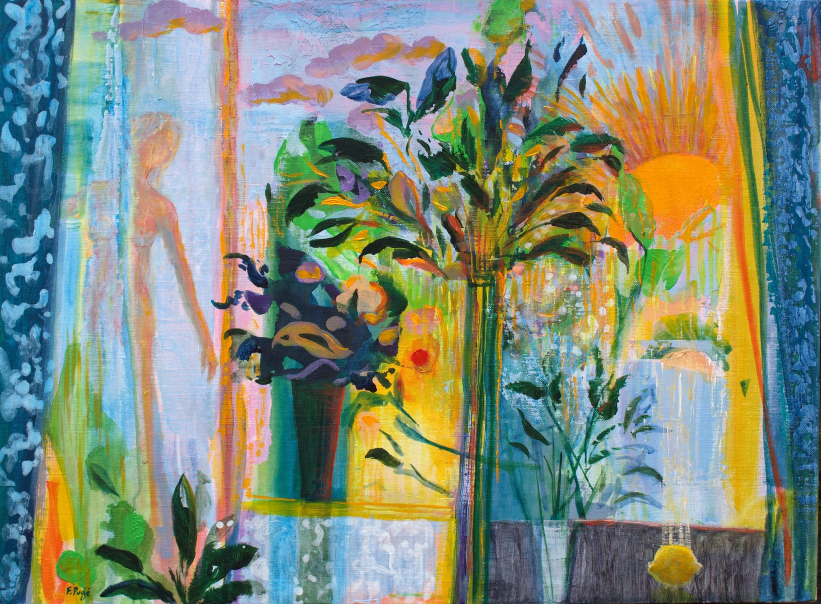 À travers la veranda, de François Pagé The Art Cycle