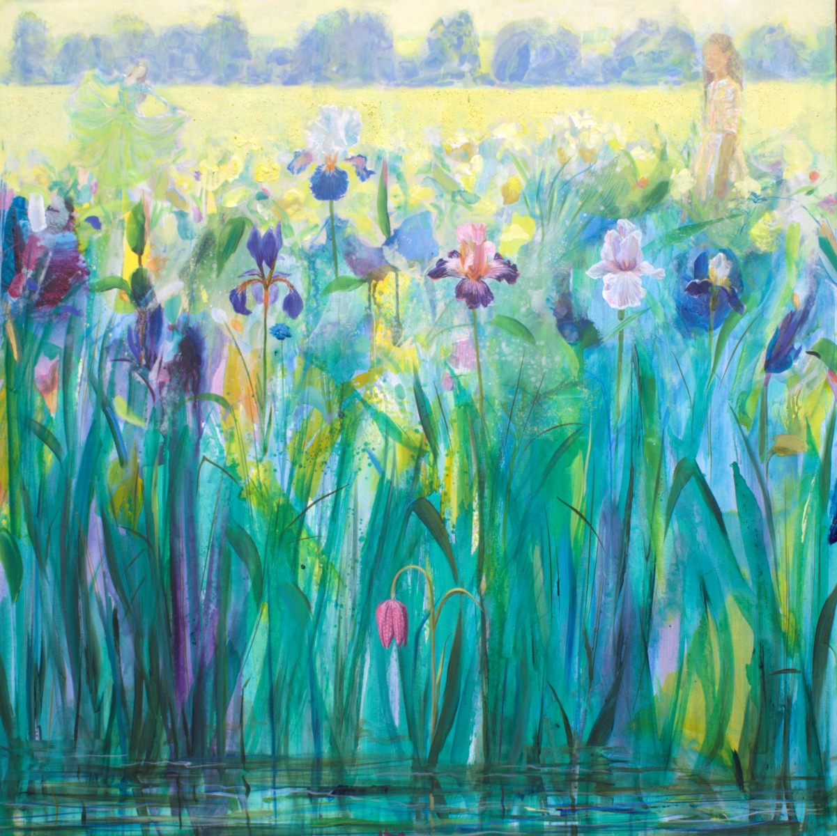  Au soleil des jeunes filles en fleurs, de François Pagé The Art Cycle