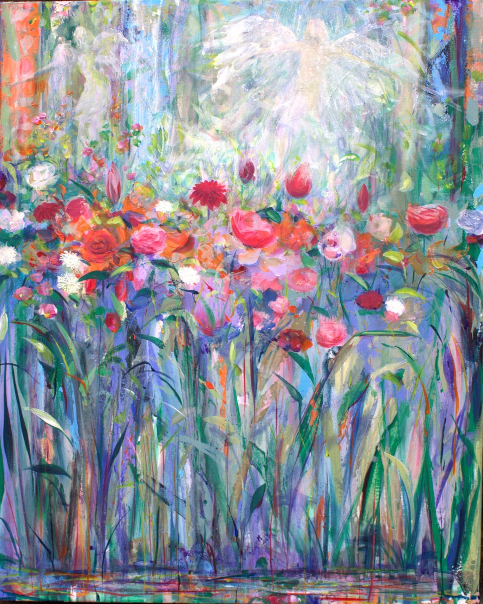 Dans le jardin de Rosa...., de François Pagé The Art Cycle