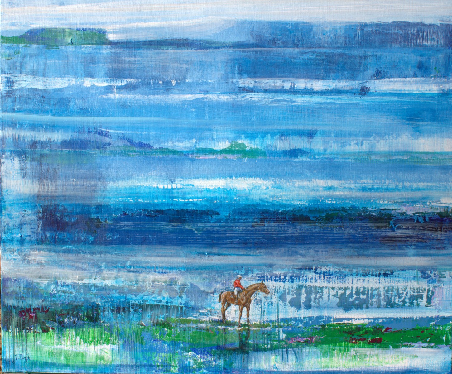 La fugue du jockey, de François Pagé The Art Cycle