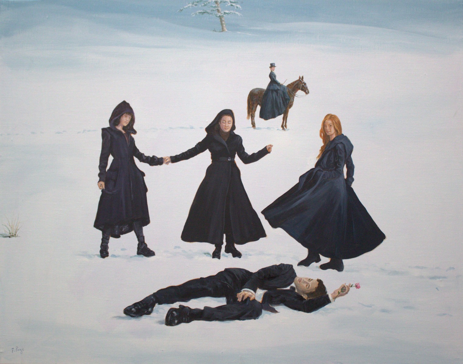 Le quiproquo, de François Pagé The Art Cycle