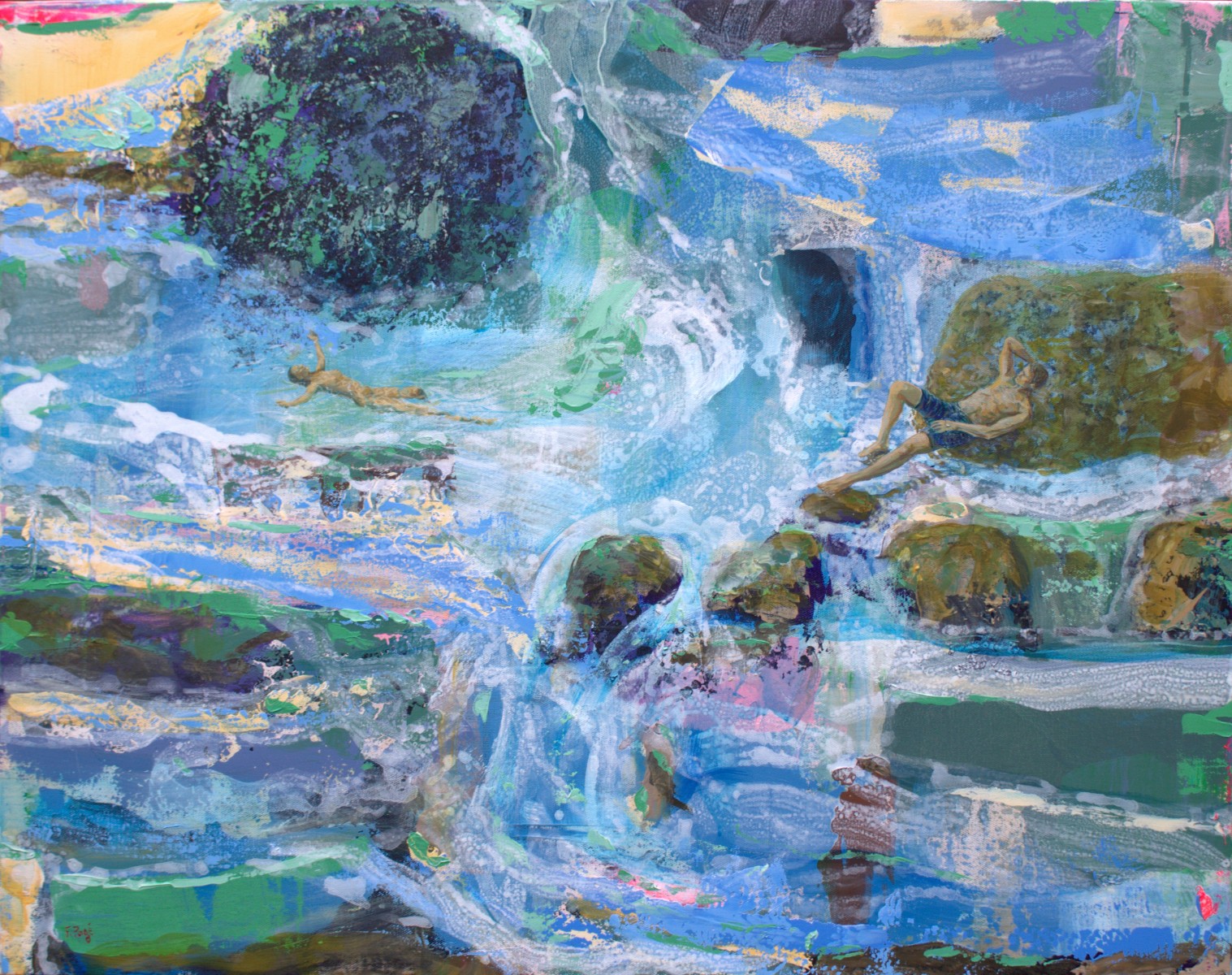 Les jours heureux, il la regardait..., de François Pagé The Art Cycle