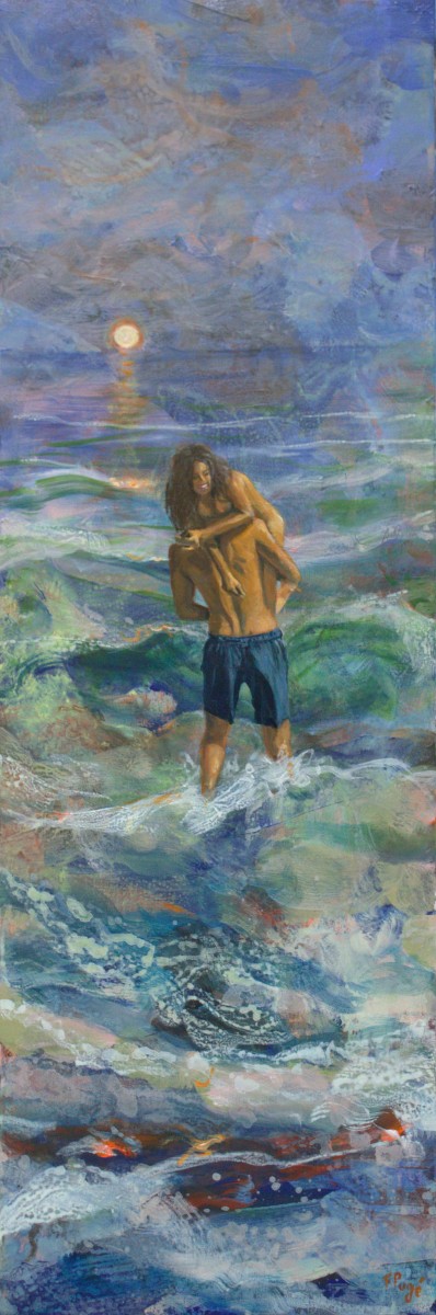 L'été sur la plage de Léhan, de François Pagé The Art Cycle