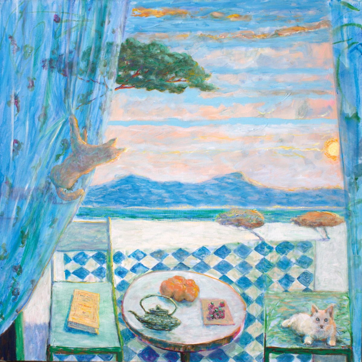 L'heure bleue, de François Pagé The Art Cycle