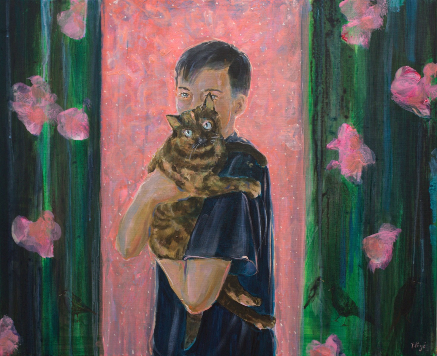  L'instant où à travers la fenêtre..., de François Pagé The Art Cycle