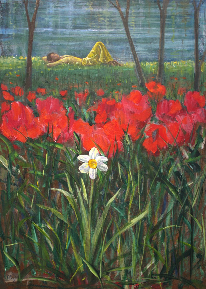 L'instant où Flore pria son père...., de François Pagé The Art Cycle