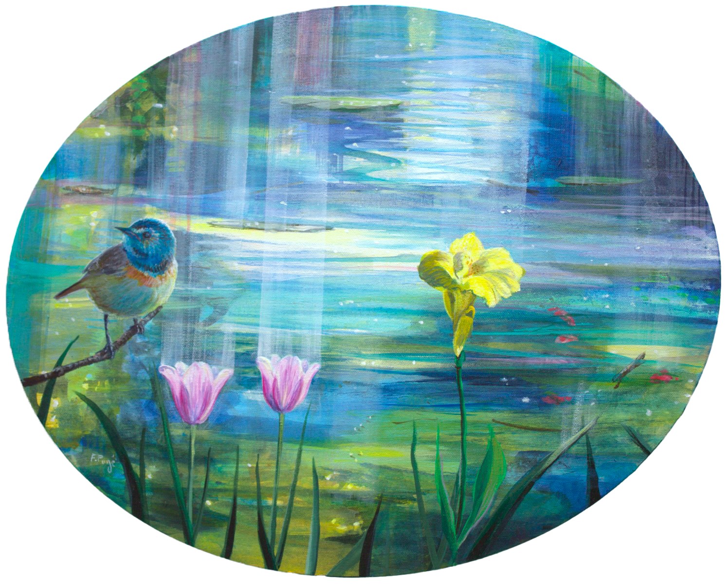 L'instant où l'oiseau me dit, de François Pagé The Art Cycle