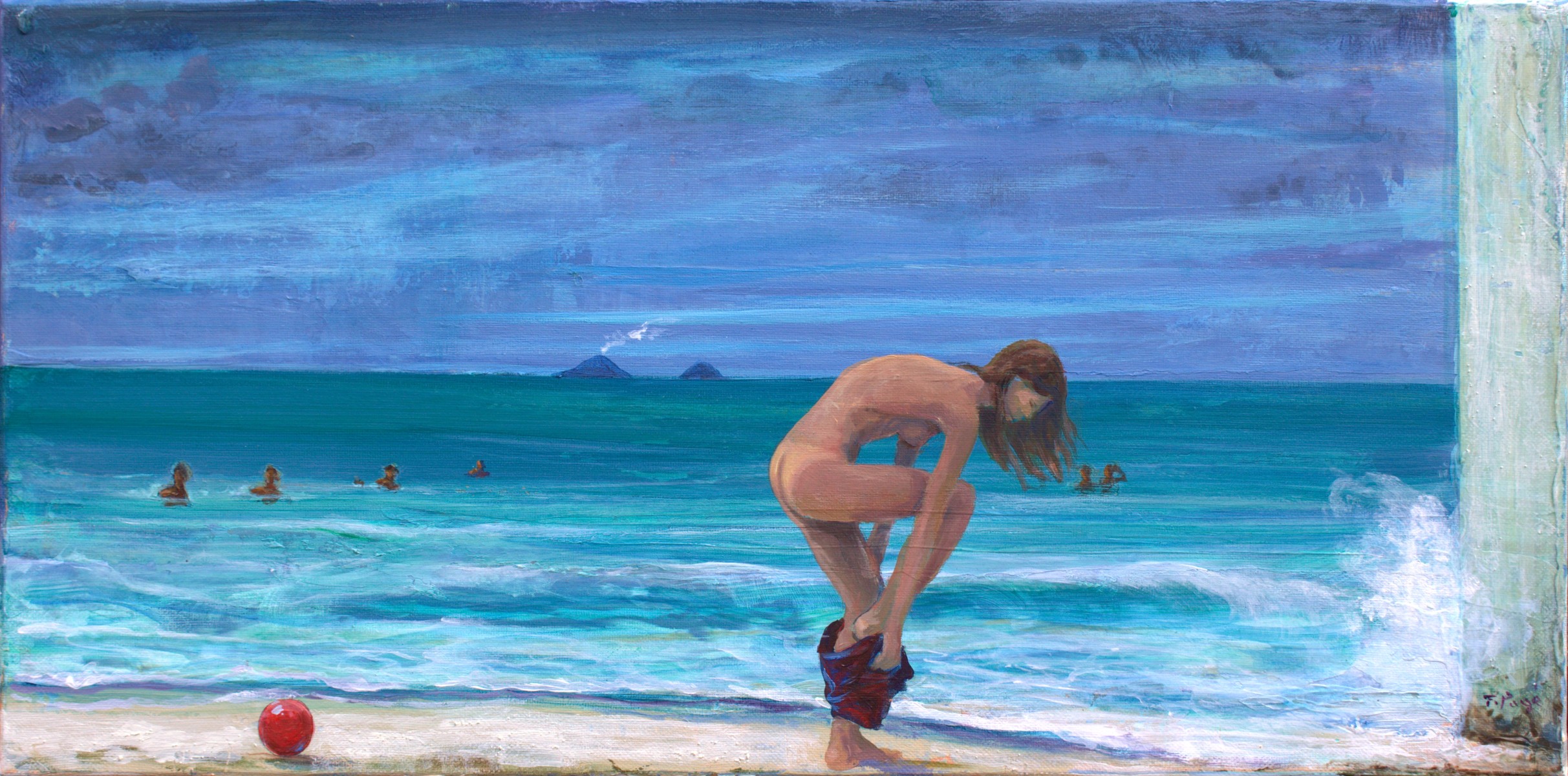 L’instant précis où Paolo et Jiovani..., de François Pagé The Art Cycle
