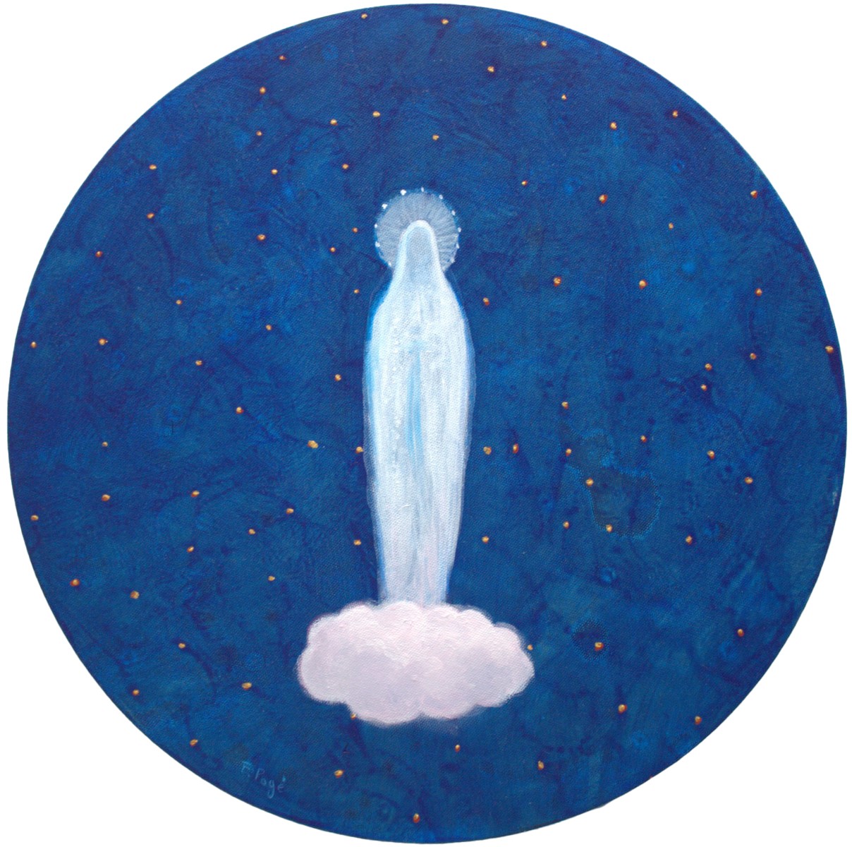 Lux in nube rosea, nocte, de François Pagé The Art Cycle