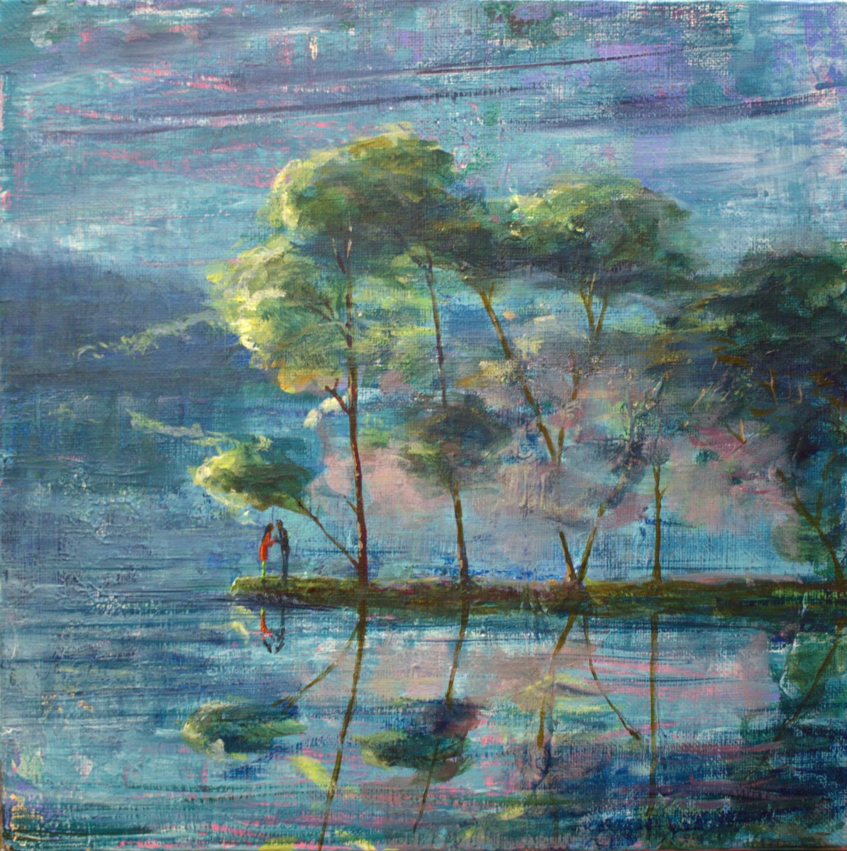 Notre première rencontre, de François Pagé The Art Cycle