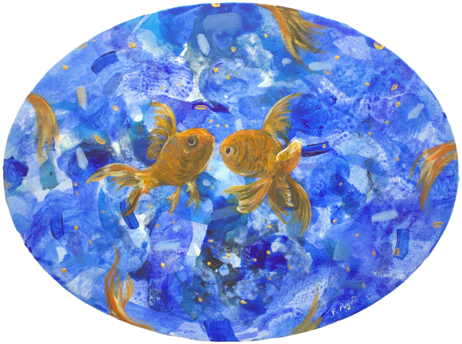 Poissons d'or, de François Pagé The Art Cycle