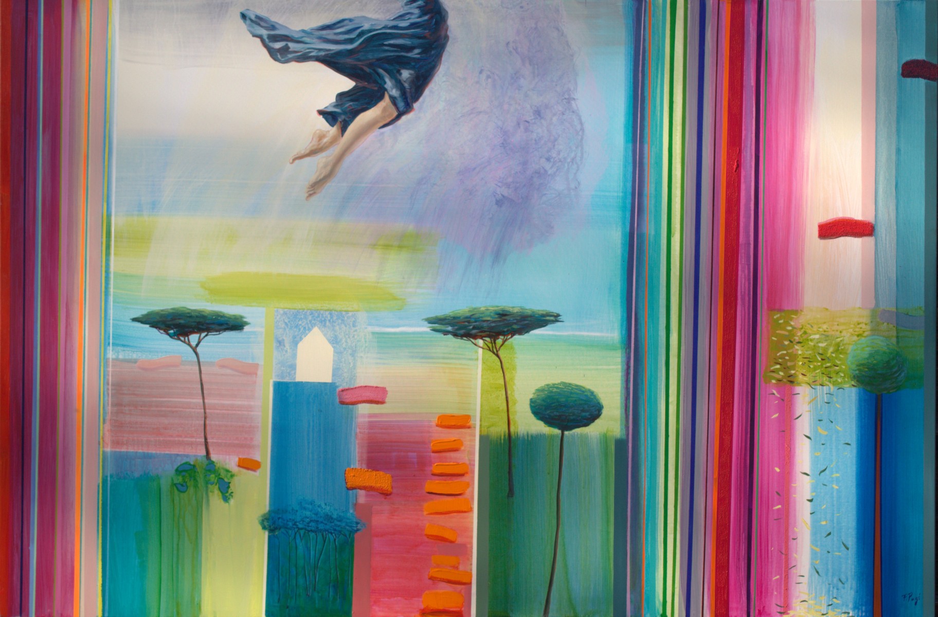 Pourtant le paysage semblait enjoué..., de François Pagé The Art Cycle