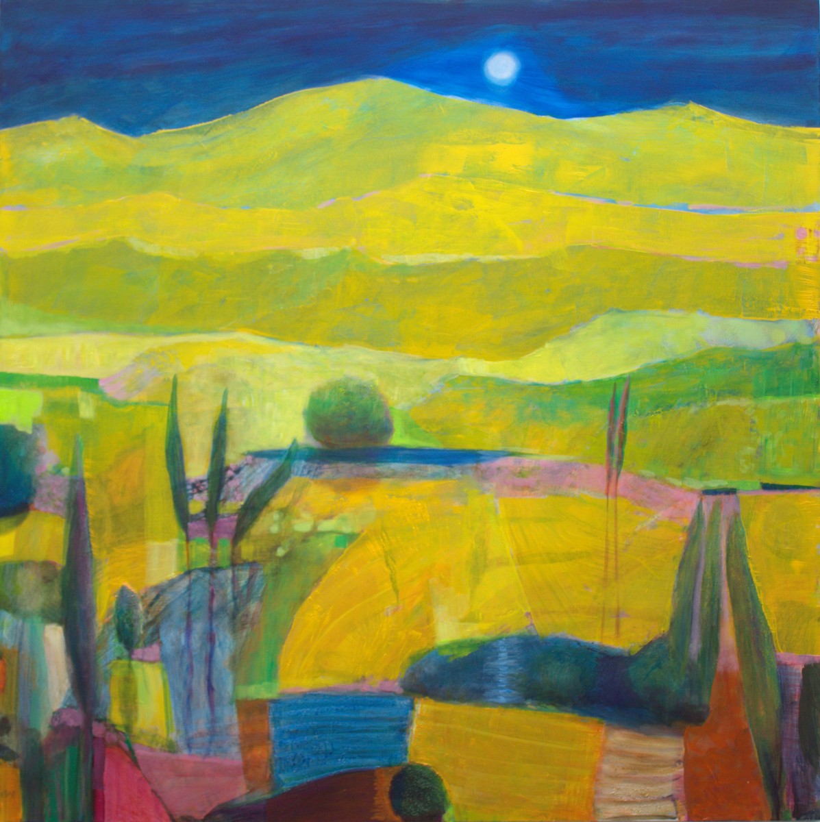 Sous la lune bleue, de François Pagé The Art Cycle