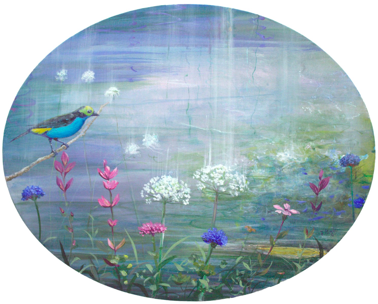 Sous l’argent de l’heure méridienne..., de François Pagé The Art Cycle