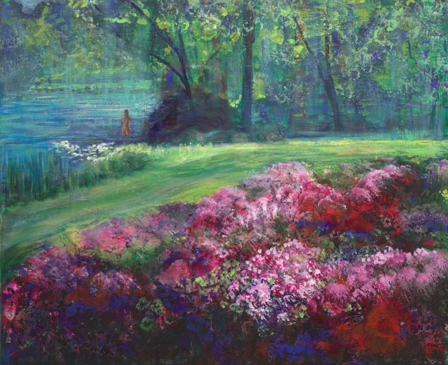 Tu te baignais au loin, de François Pagé The Art Cycle