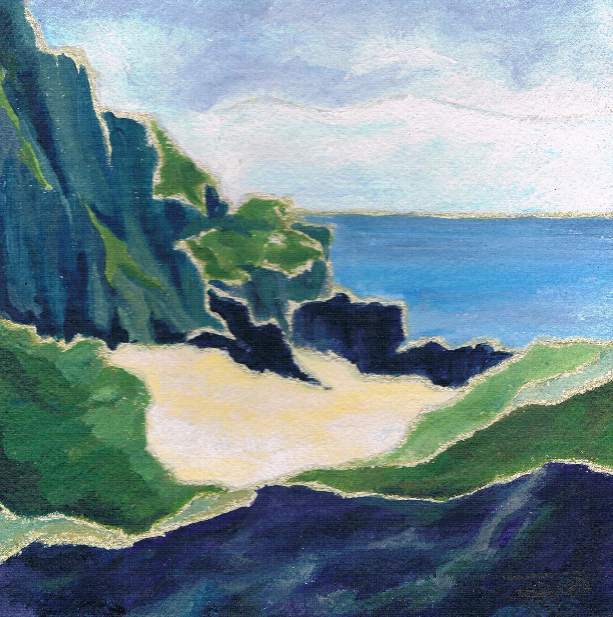 frederique_rouquette sourire_de_vie_xi peinture paysage theartcycle photo_detail_1.jpg The Art Cycle