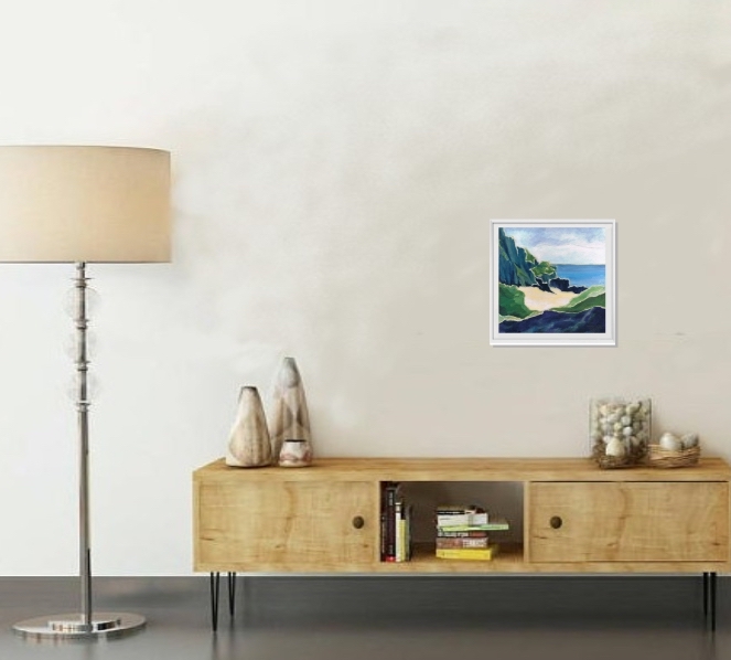 frederique_rouquette sourire_de_vie_xi peinture paysage theartcycle photo_situation.jpg The Art Cycle