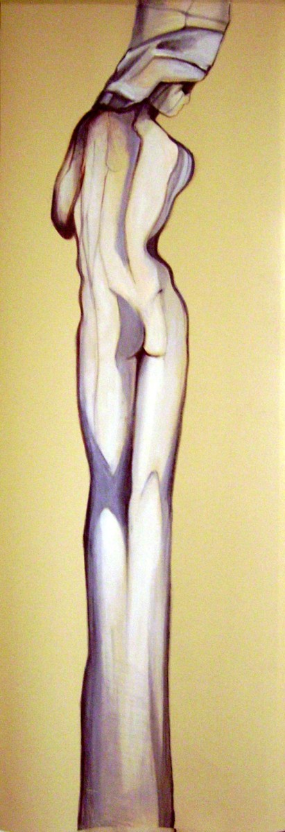 Dryade nude, de Frederique Nanjod The Art Cycle