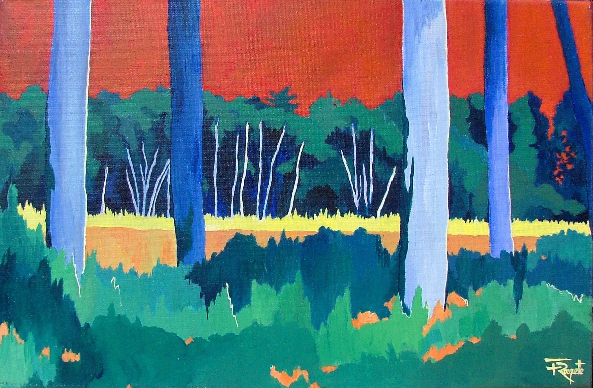 frederiquerouquette oree peinture paysage theartcycle photo_principale.jpg The Art Cycle
