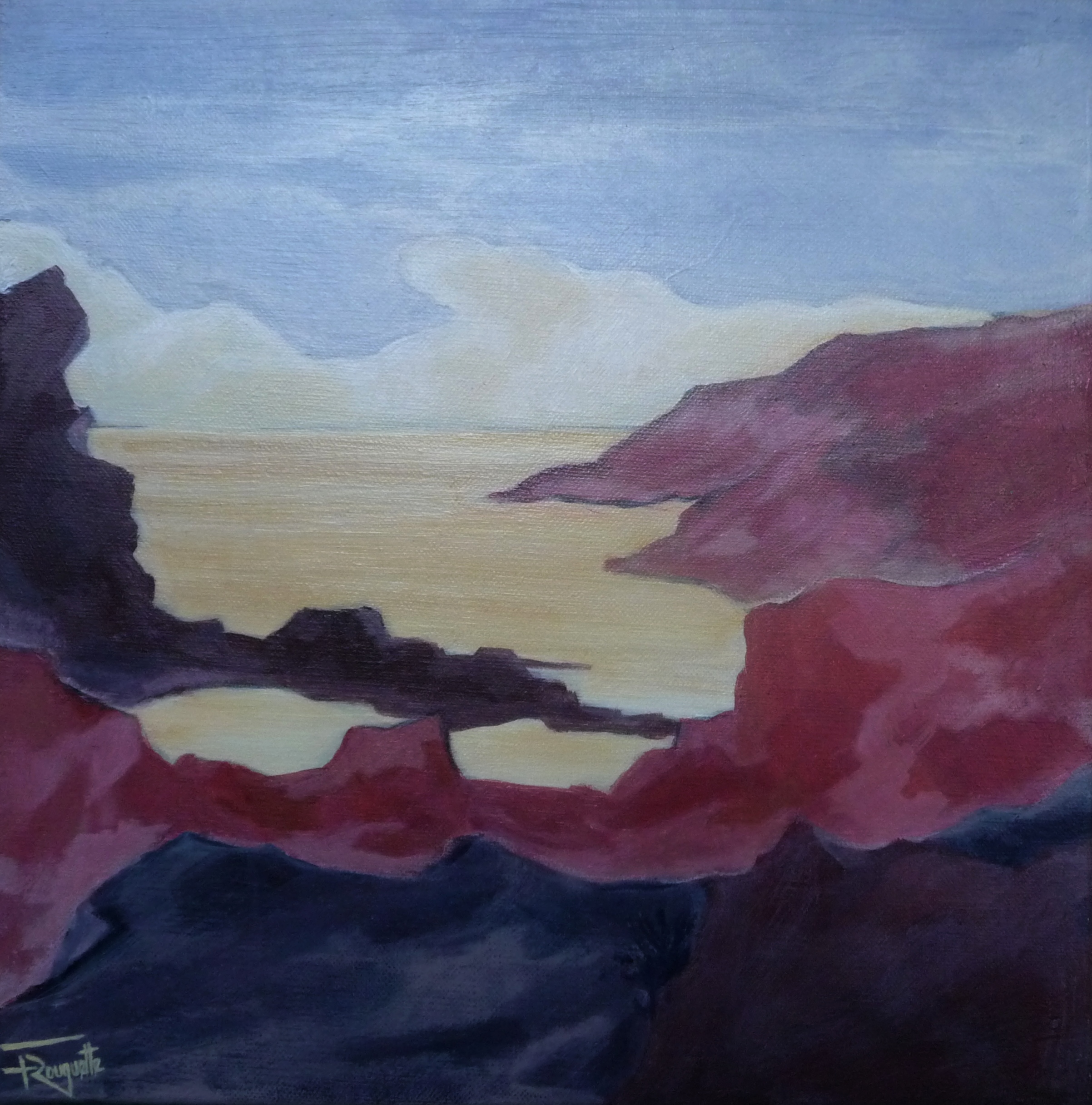 frederiquerouquette serenite peinture paysage theartcycle photo_principale.jpg The Art Cycle