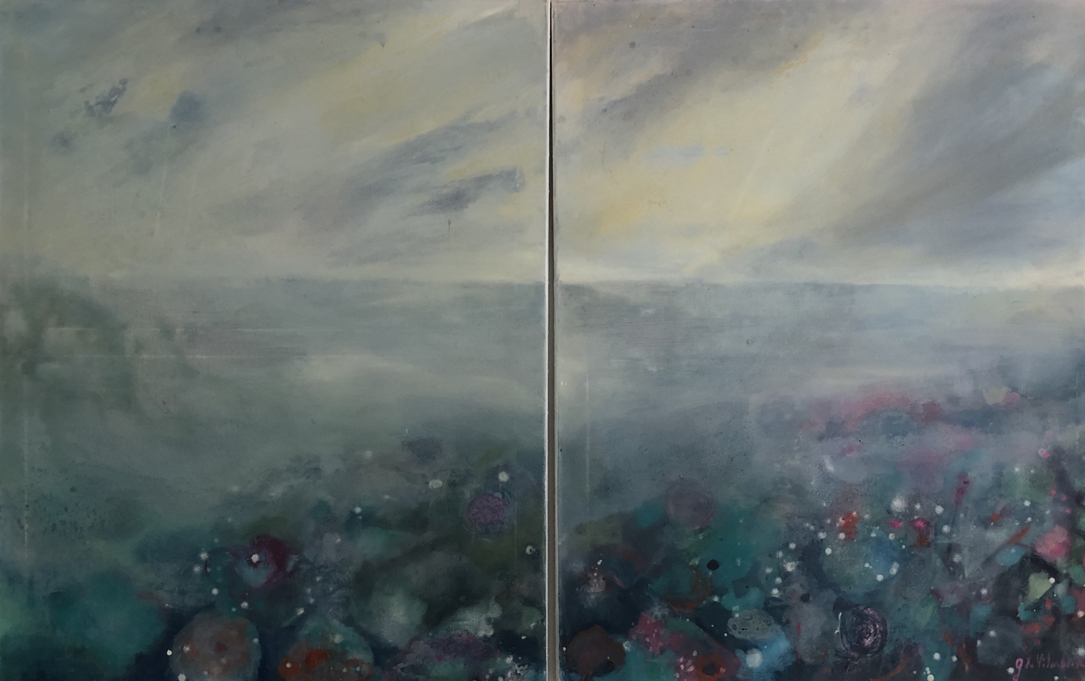Ciel et mer, de Gaetane de Vilmorin The Art Cycle