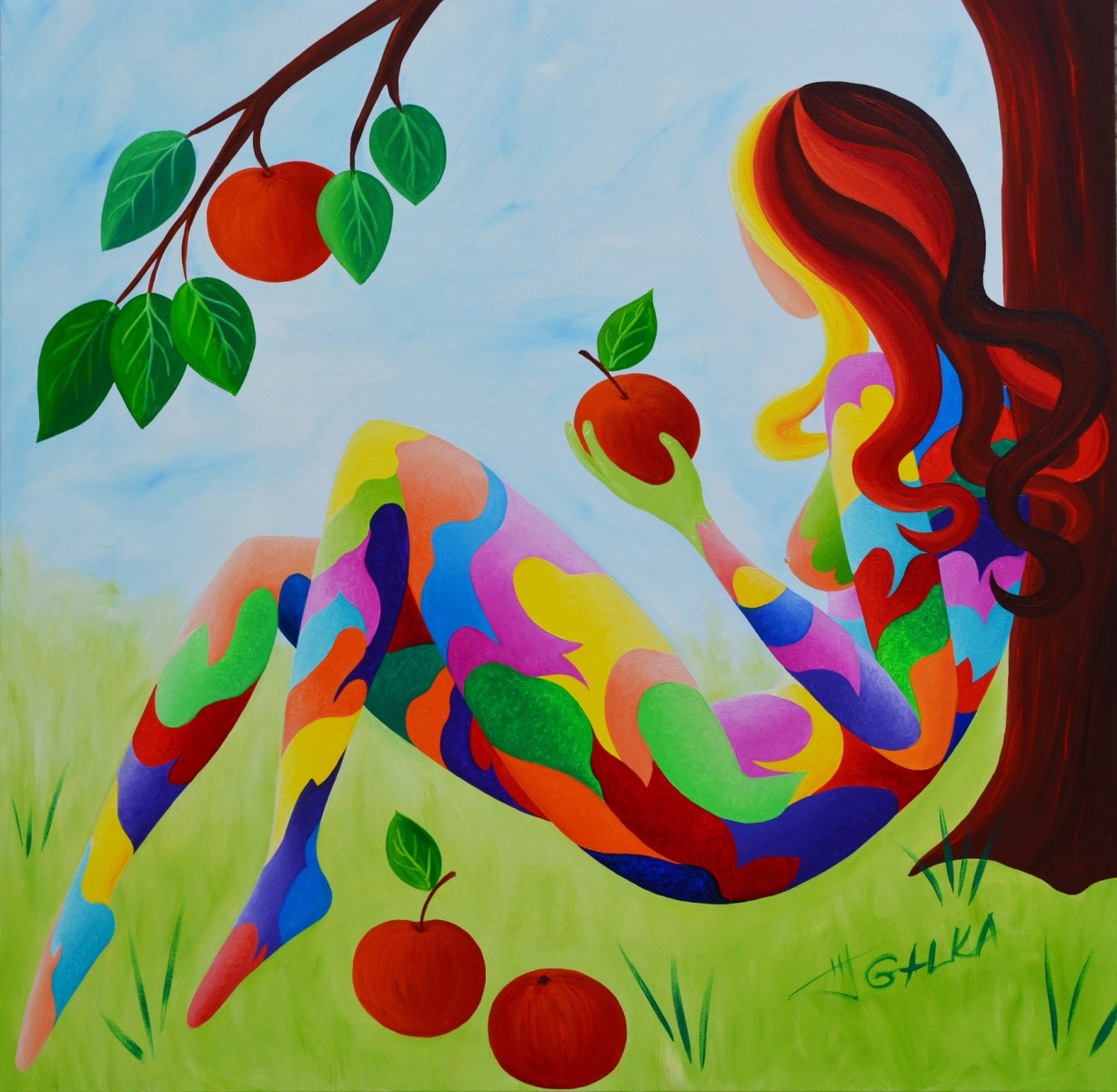 A croquer, de Galka The Art Cycle