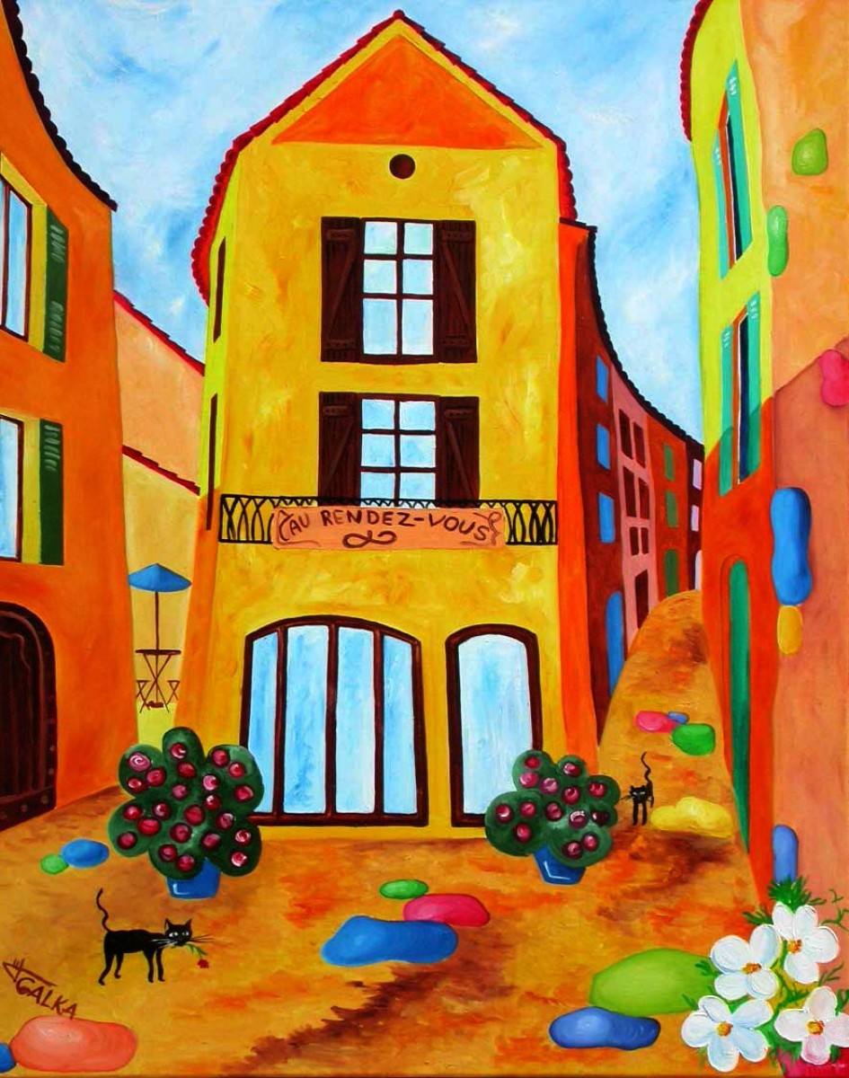 Callian au rendez-vous, de Galka The Art Cycle