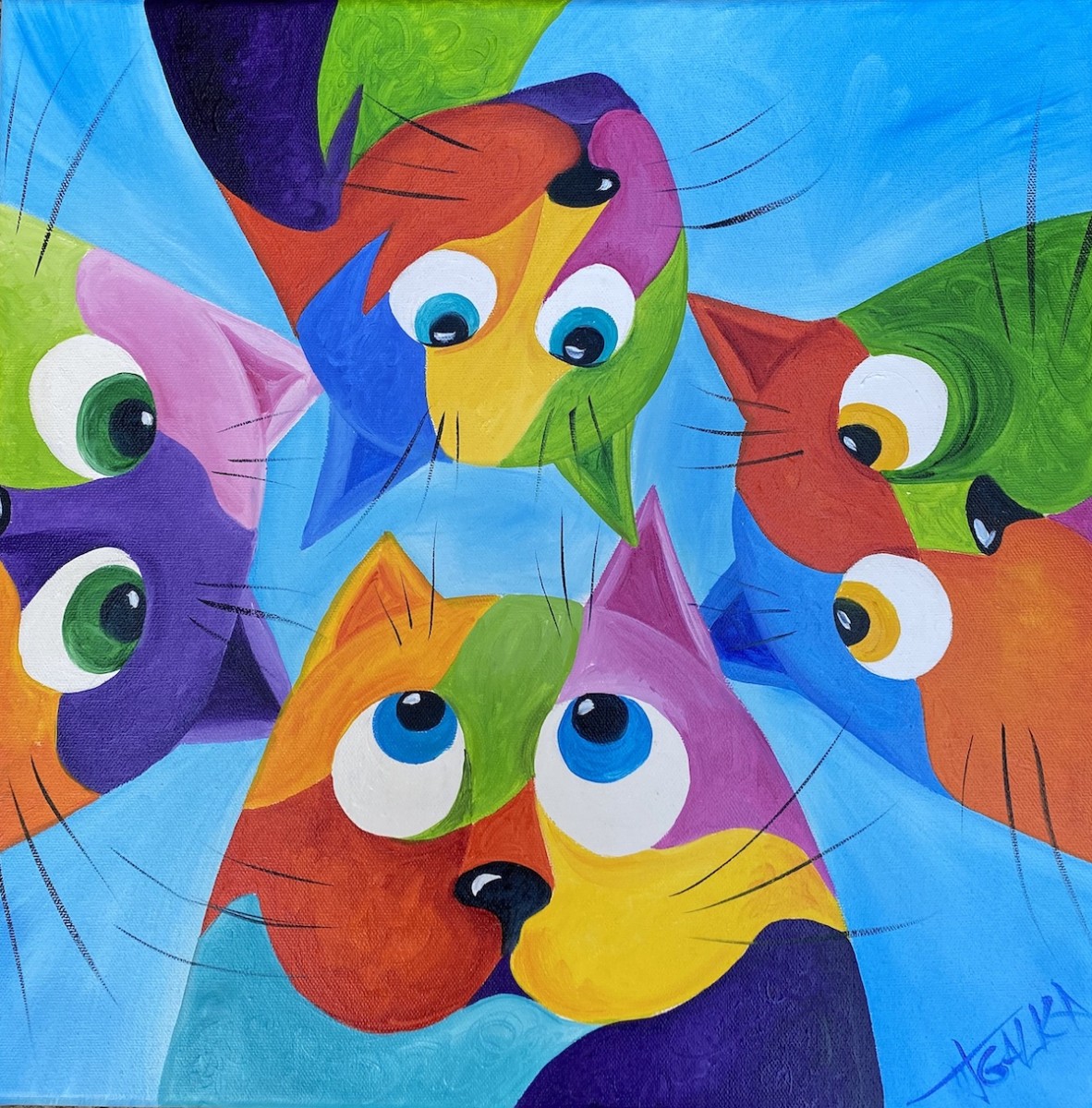 Cat stories, de Galka The Art Cycle