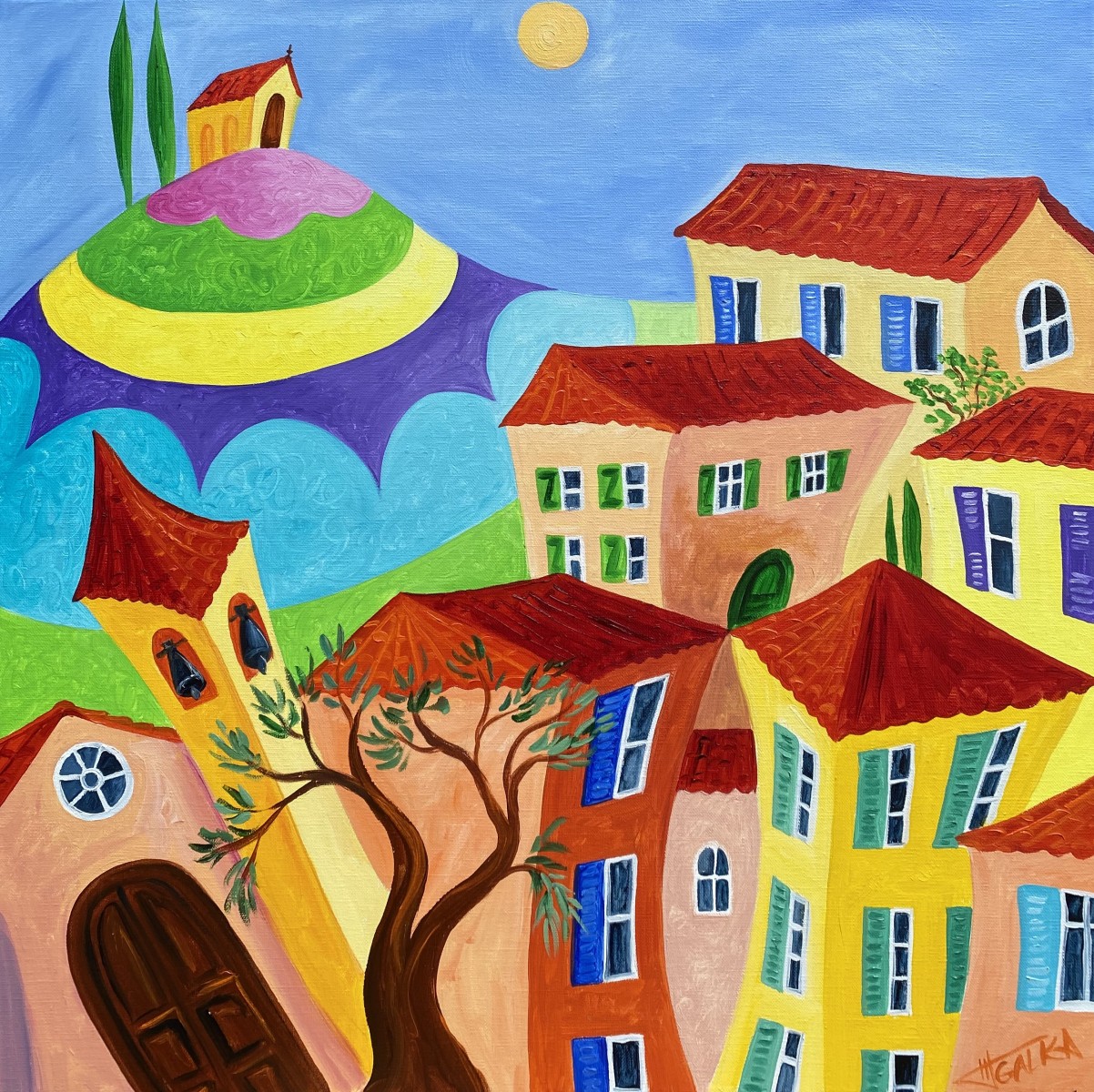 En Provence, de Galka The Art Cycle
