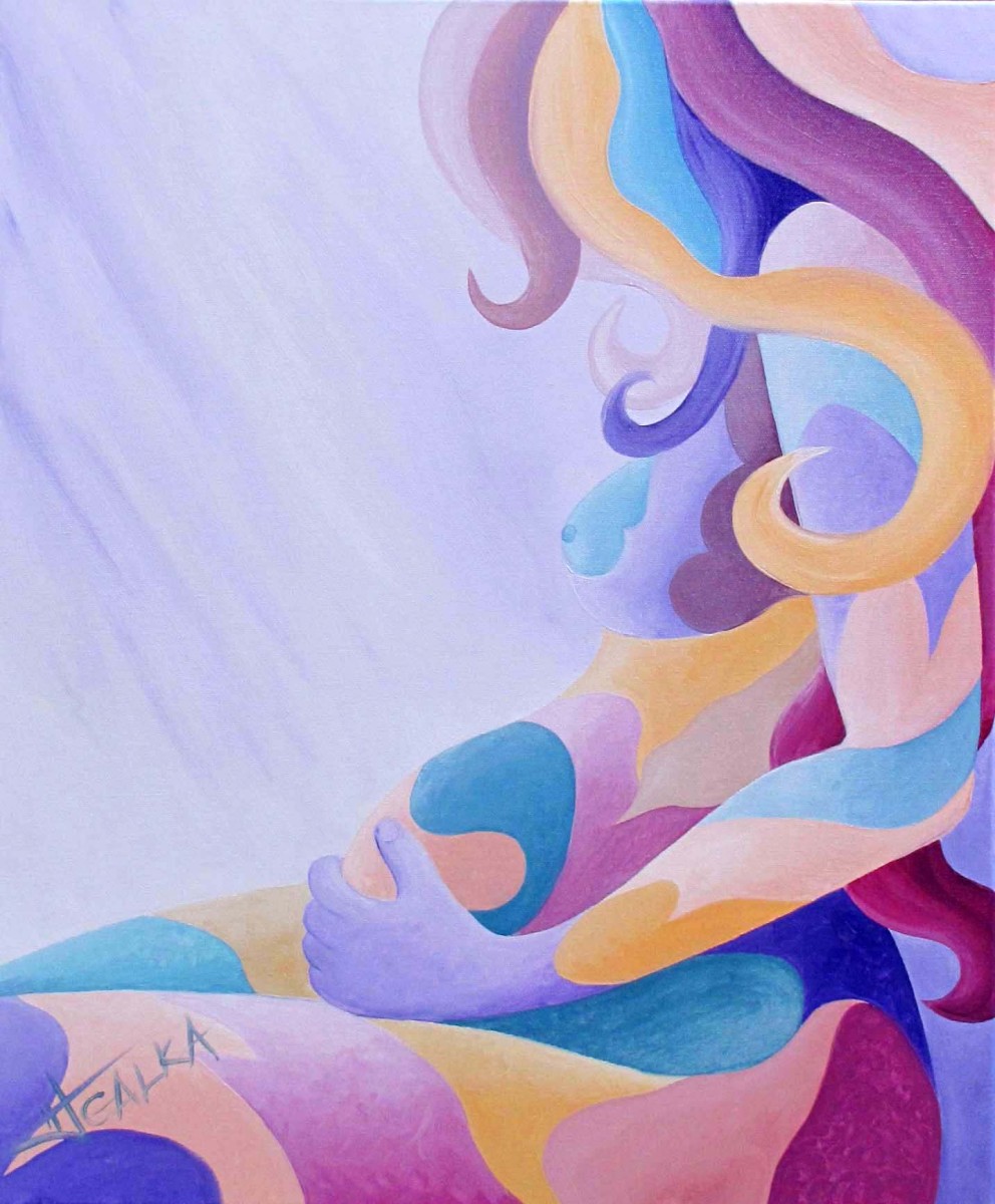 Le petit ventre rond, de Galka The Art Cycle
