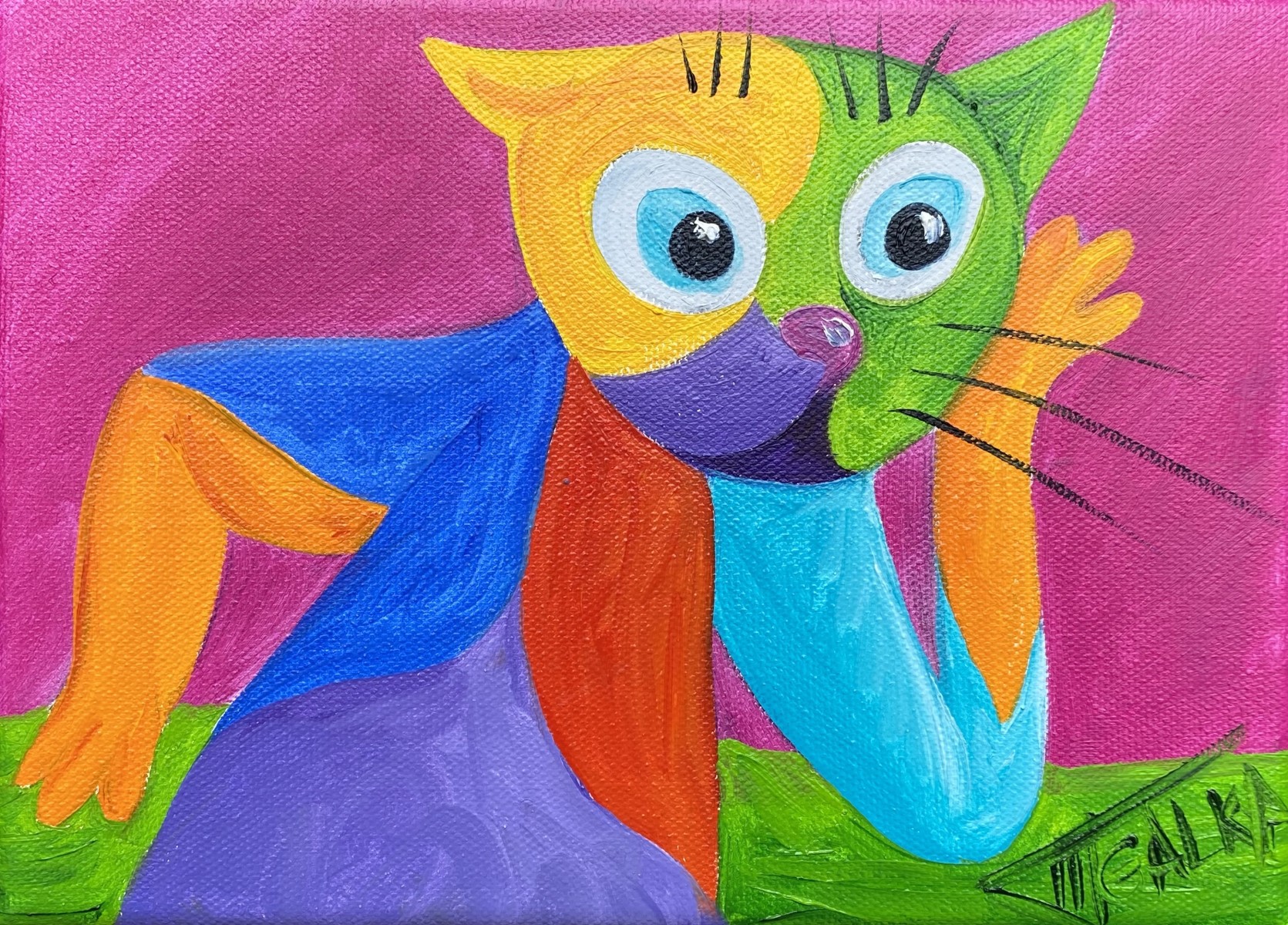 Petit chat c47, de Galka The Art Cycle