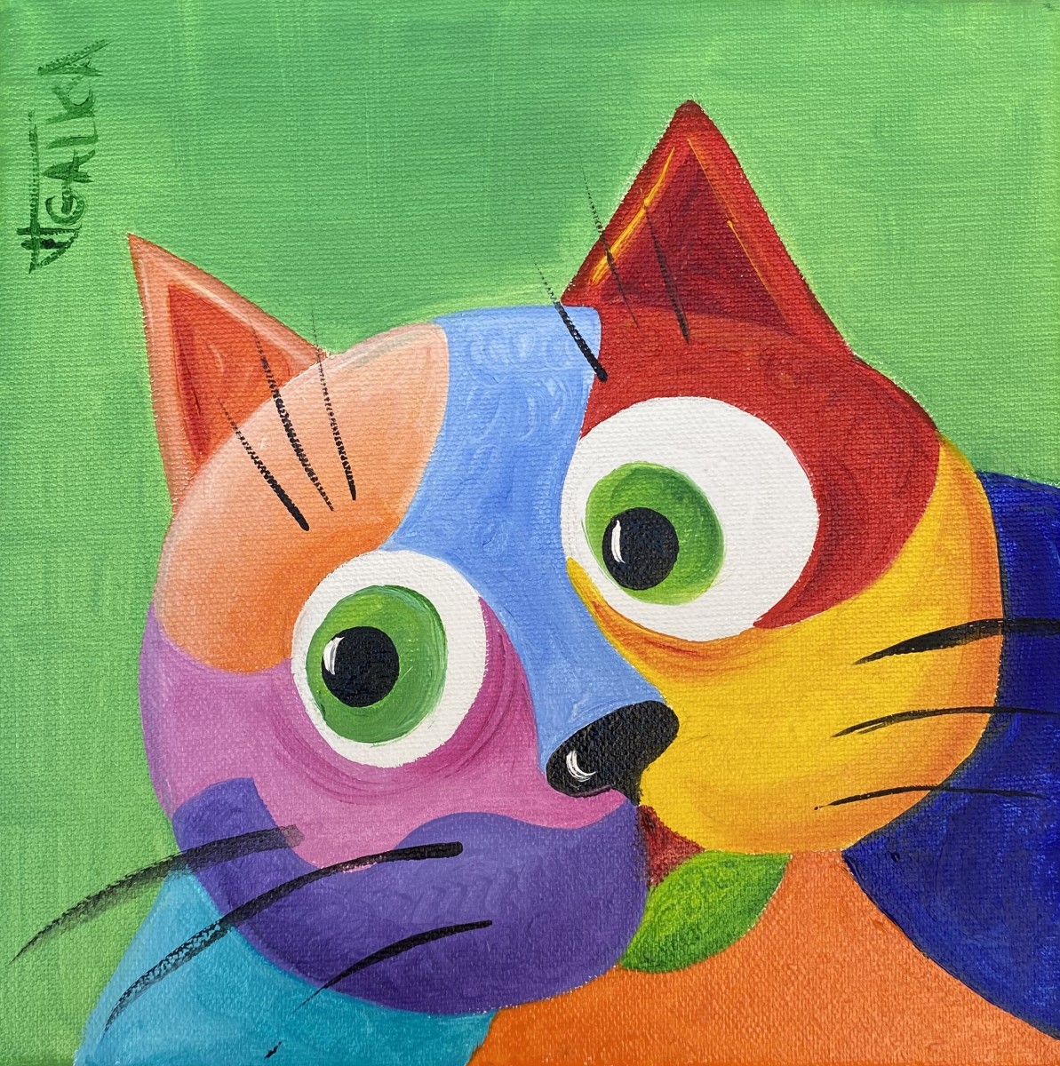 Petit chat c51, de Galka The Art Cycle