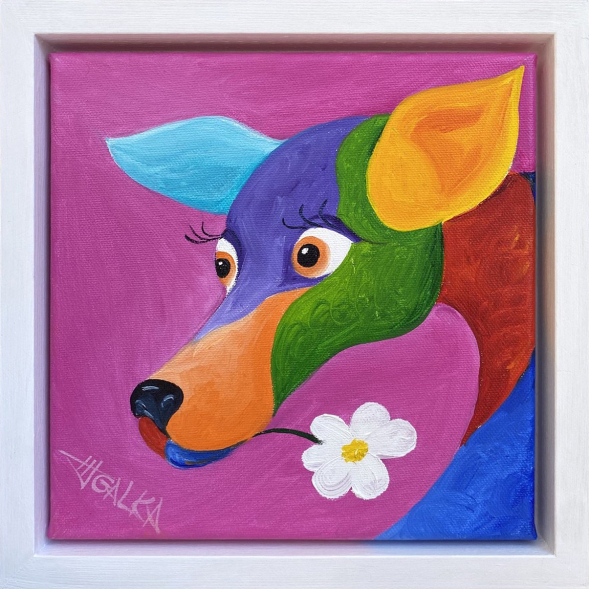 Petit chien ch4, de Galka The Art Cycle