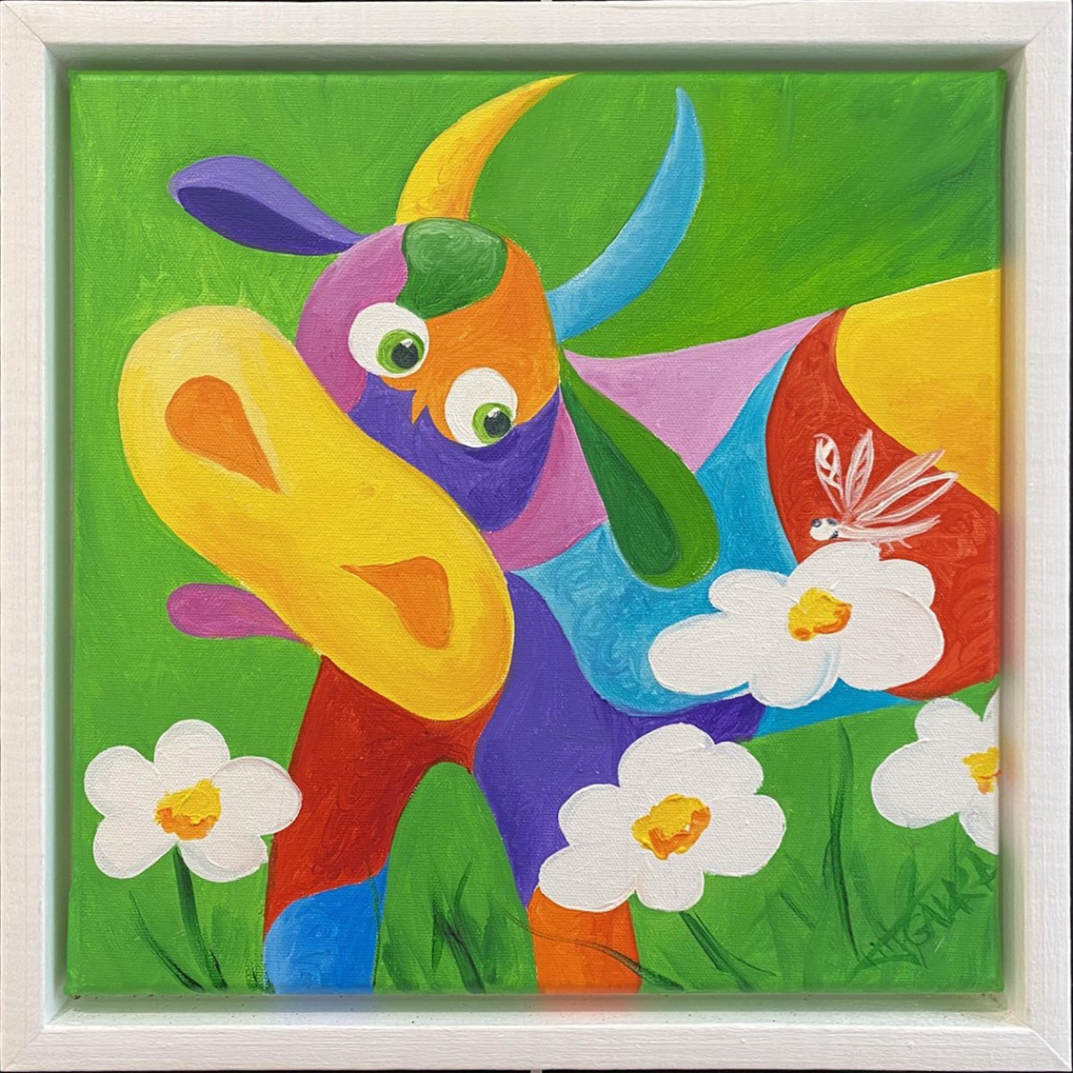 Petite vache v16, de Galka The Art Cycle
