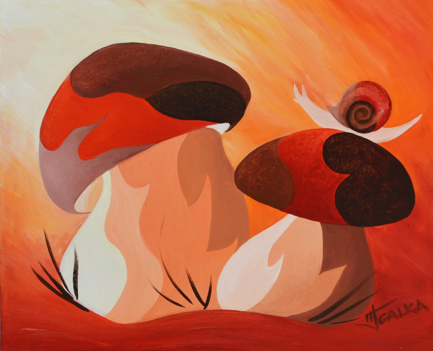 Promenons nous, de Galka The Art Cycle