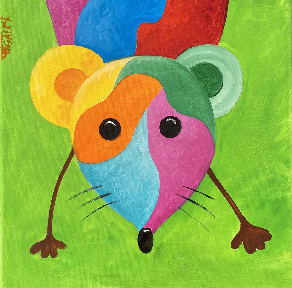 Souris verte A9, de Galka The Art Cycle