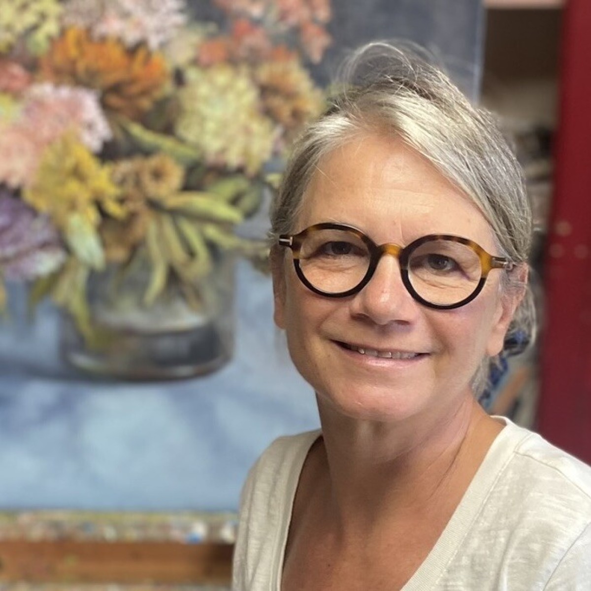 à la rencontre de l'artiste
                     Géraldine Moralès                