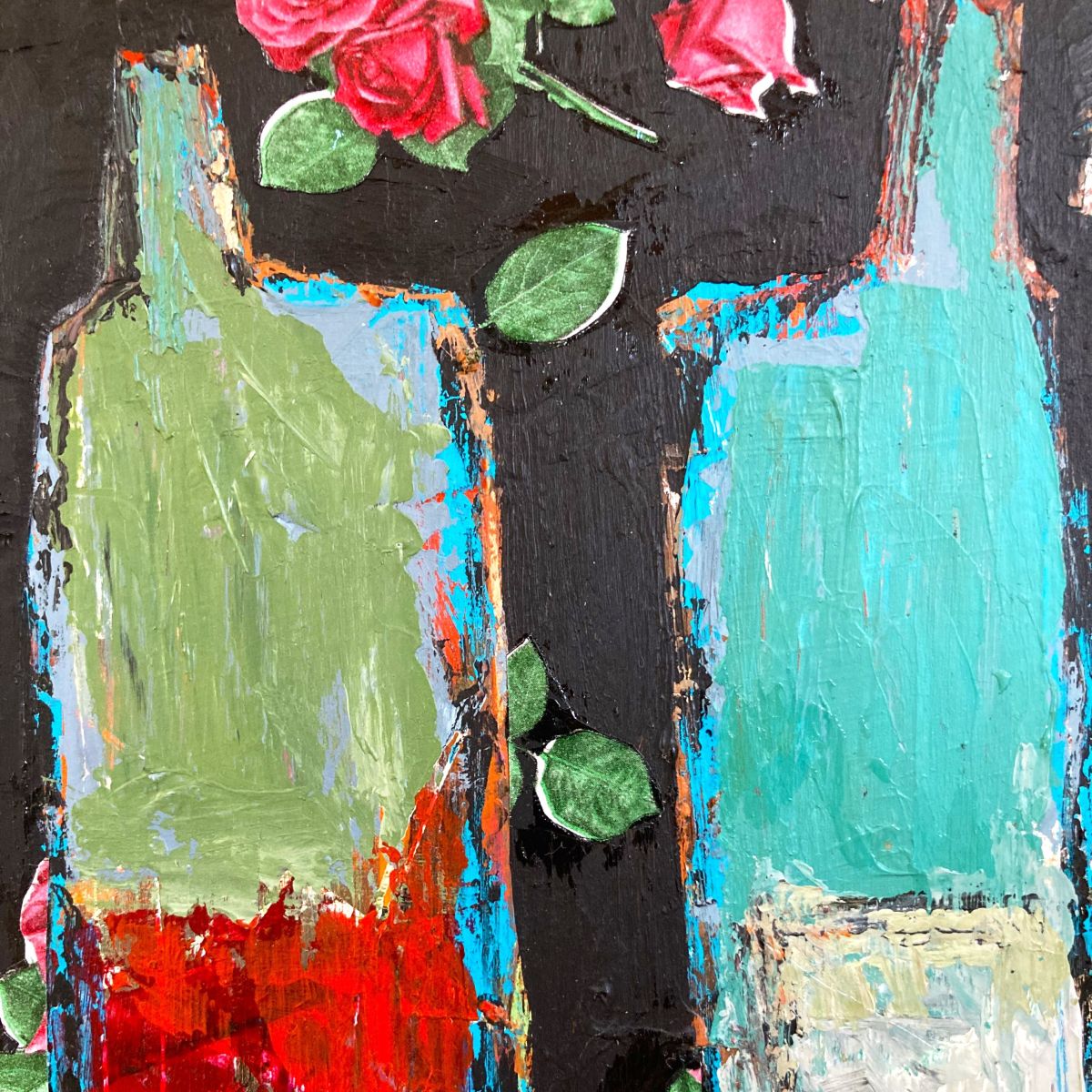 germainhenneka bouteillesetpapierpeintafleurs theartcycle photo_secondaire 212439159.jpeg The Art Cycle