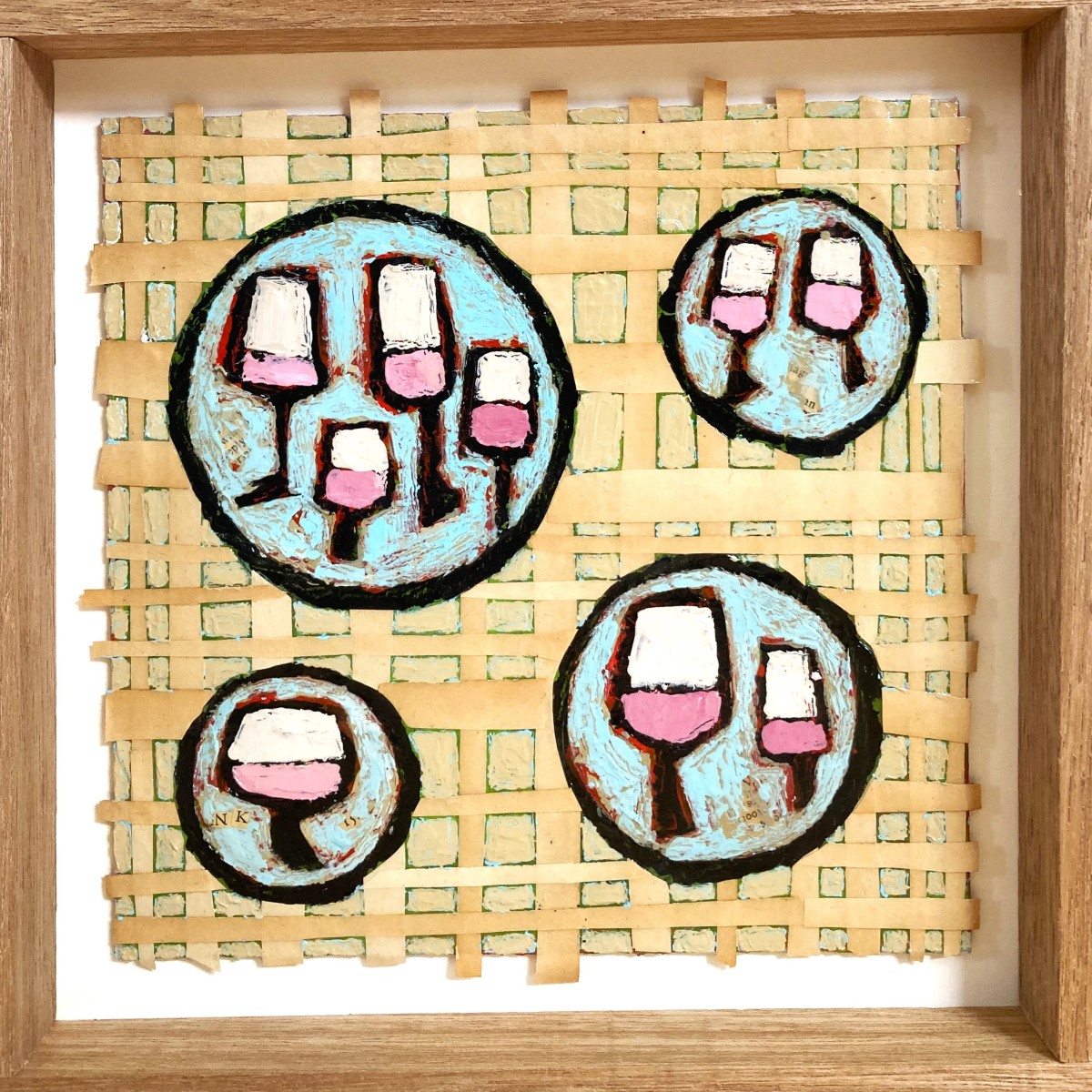 Quatres tables de rose, de Germain Henneka The Art Cycle