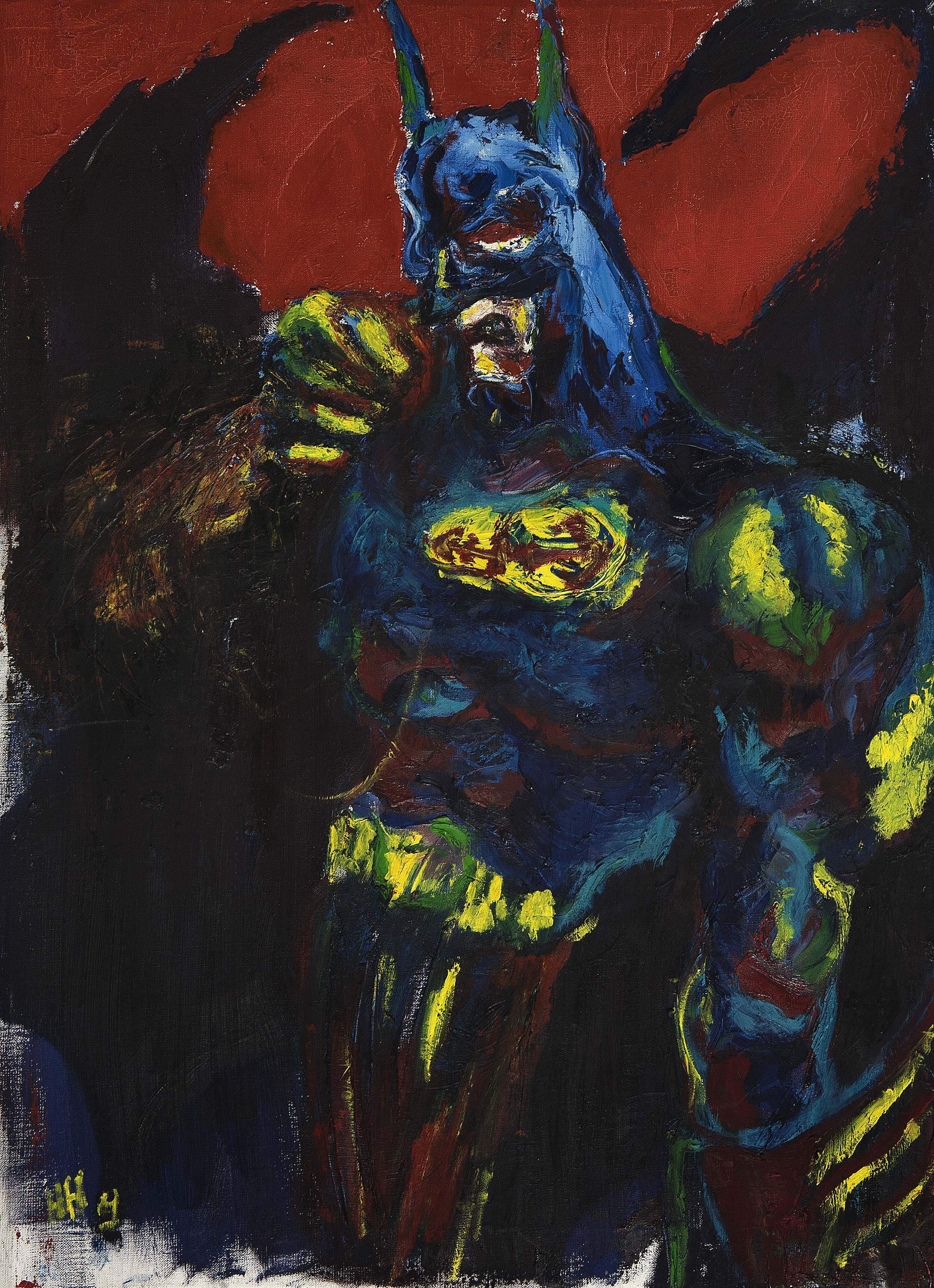 harold thedarkknight peinture scene_de_vie theartcycle photo_principale.jpg The Art Cycle