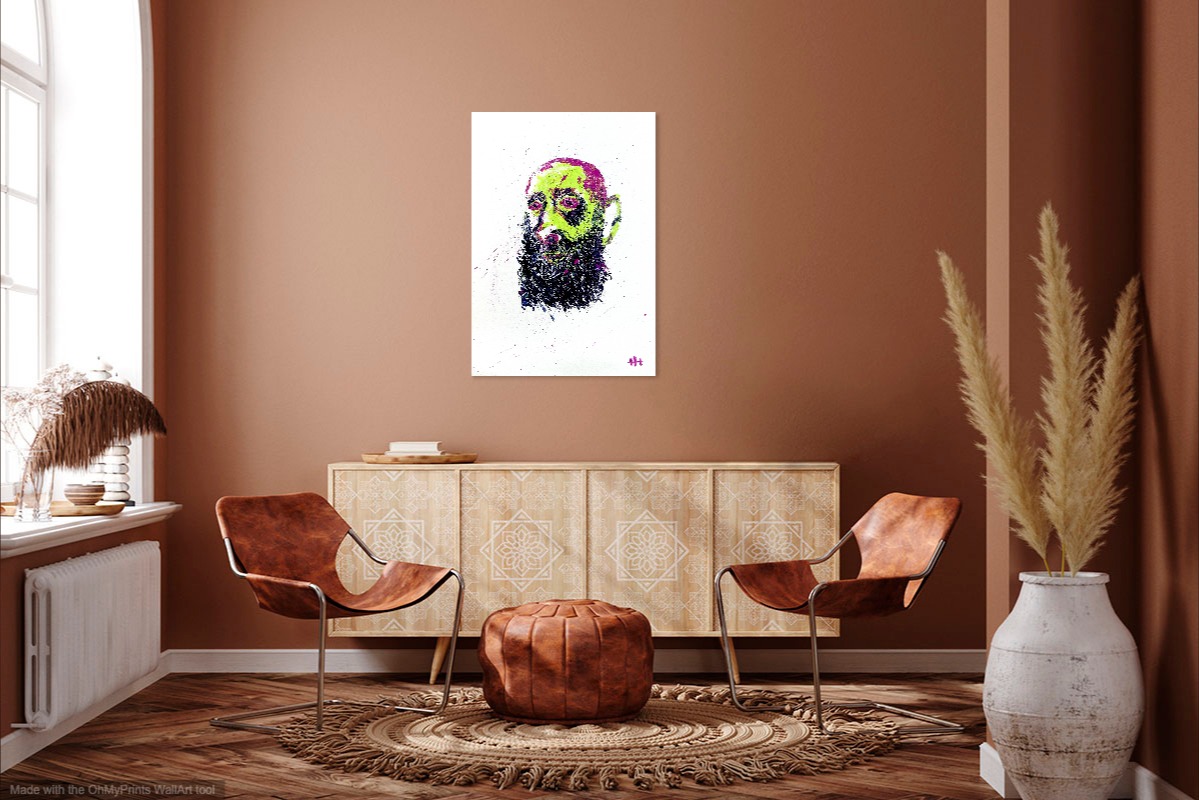 harold trois peinture portrait theartcycle photo_situation.jpg The Art Cycle
