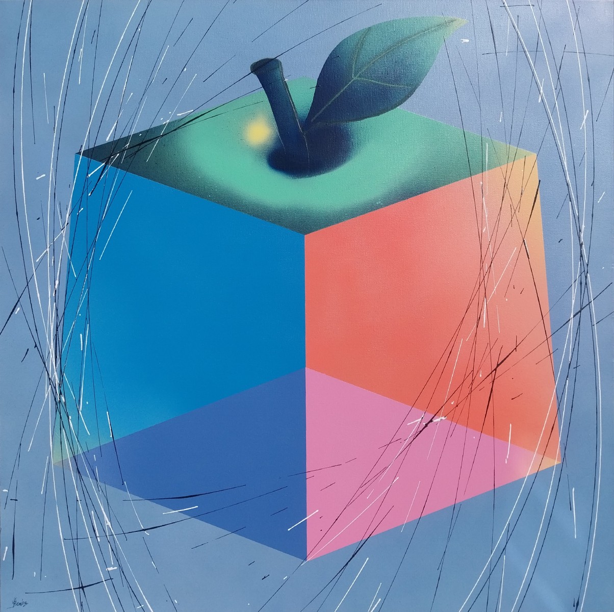 Eden - La Pomme, de HBomba The Art Cycle