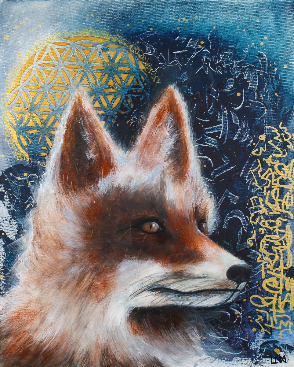 Lune bleue, de Helena Monniello The Art Cycle